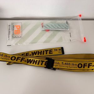 OFF-WHITE Logo Industrial Belt